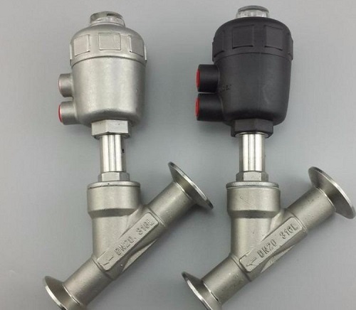 卡箍角座閥（不銹鋼氣動(dòng)衛(wèi)生級(jí)卡箍角座閥安裝與維修）